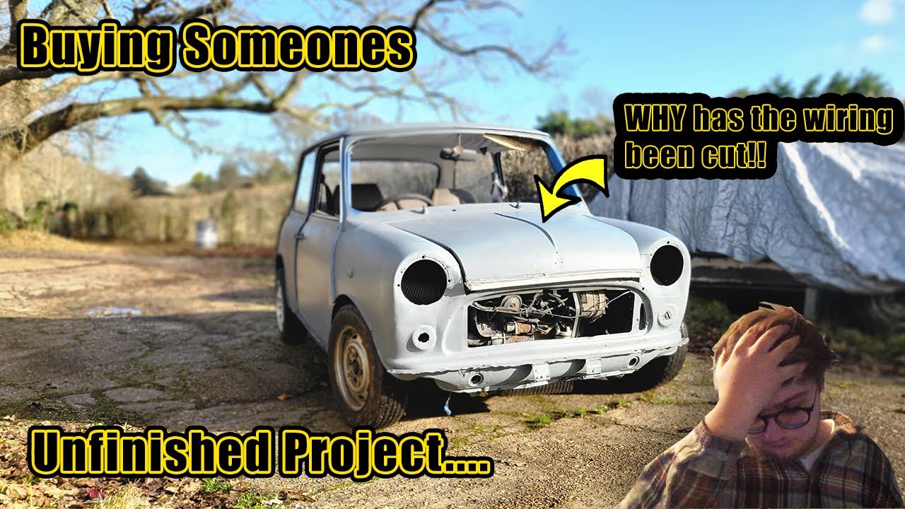 Saving a CLASSIC MINI On a budget! Our NEW Project Gets under way! Hasn't Run in OVER 10 YEARS!🔥Ep1