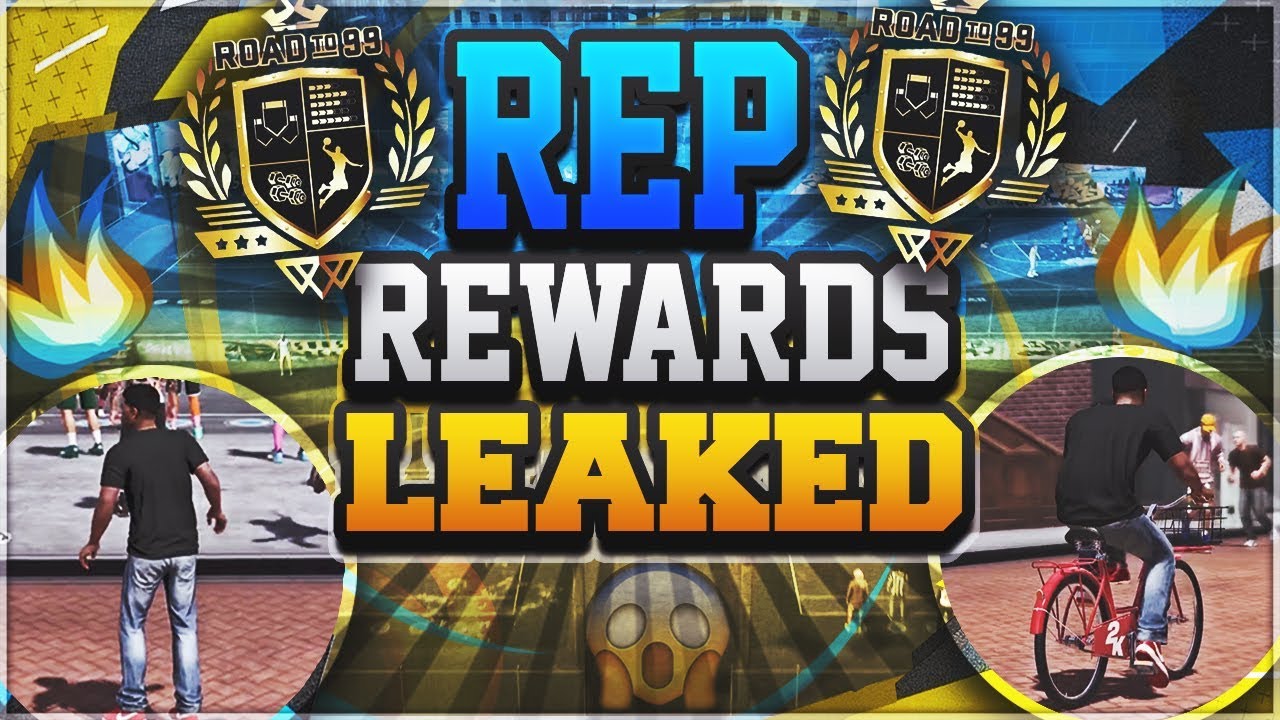 EVERY REP REWARD LEAKED IN NBA 2K18 MyPARK &bull; 99 OVERALL REP REWARDS