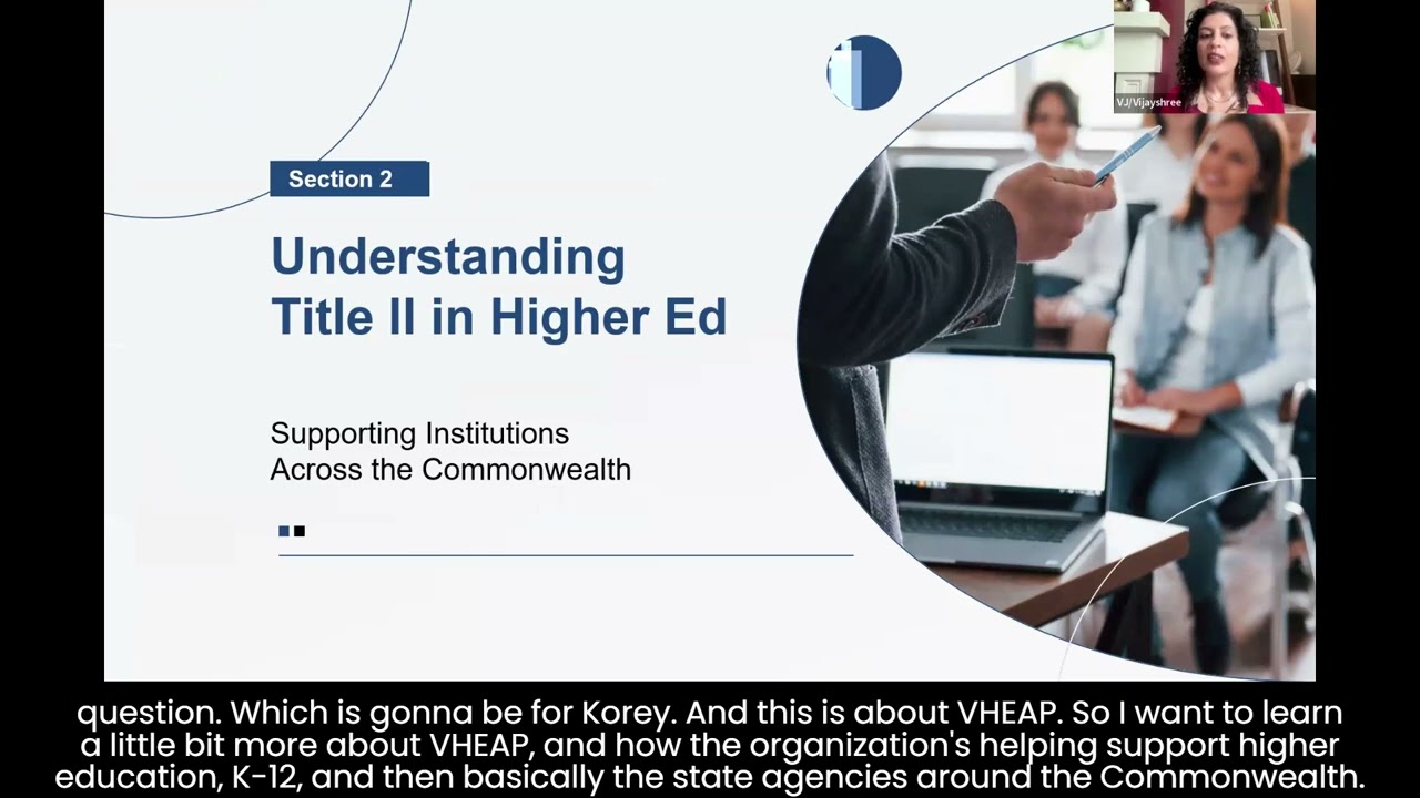 Title II Amendment Impact: Virginia Higher Ed Institutions Ramp-up Document Accessibility