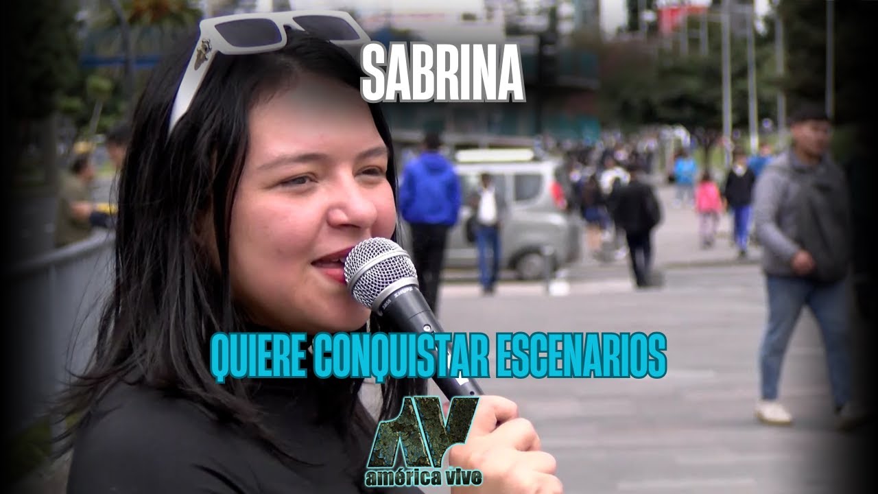 Sabrina no se rindió y quiere conquistar los grandes escenarios