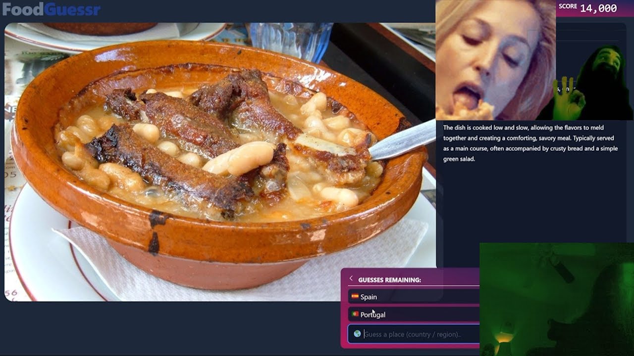 Aris plays FoodGuessr