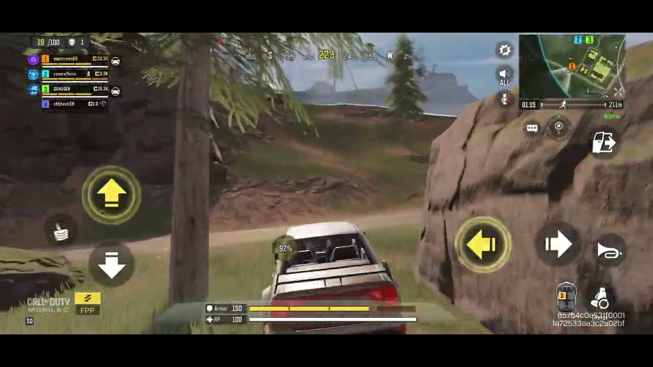 COD : Squad VS Squad BATTLE ROYAL Car Chase Scene 🚗🚗😂😅 #callofduty