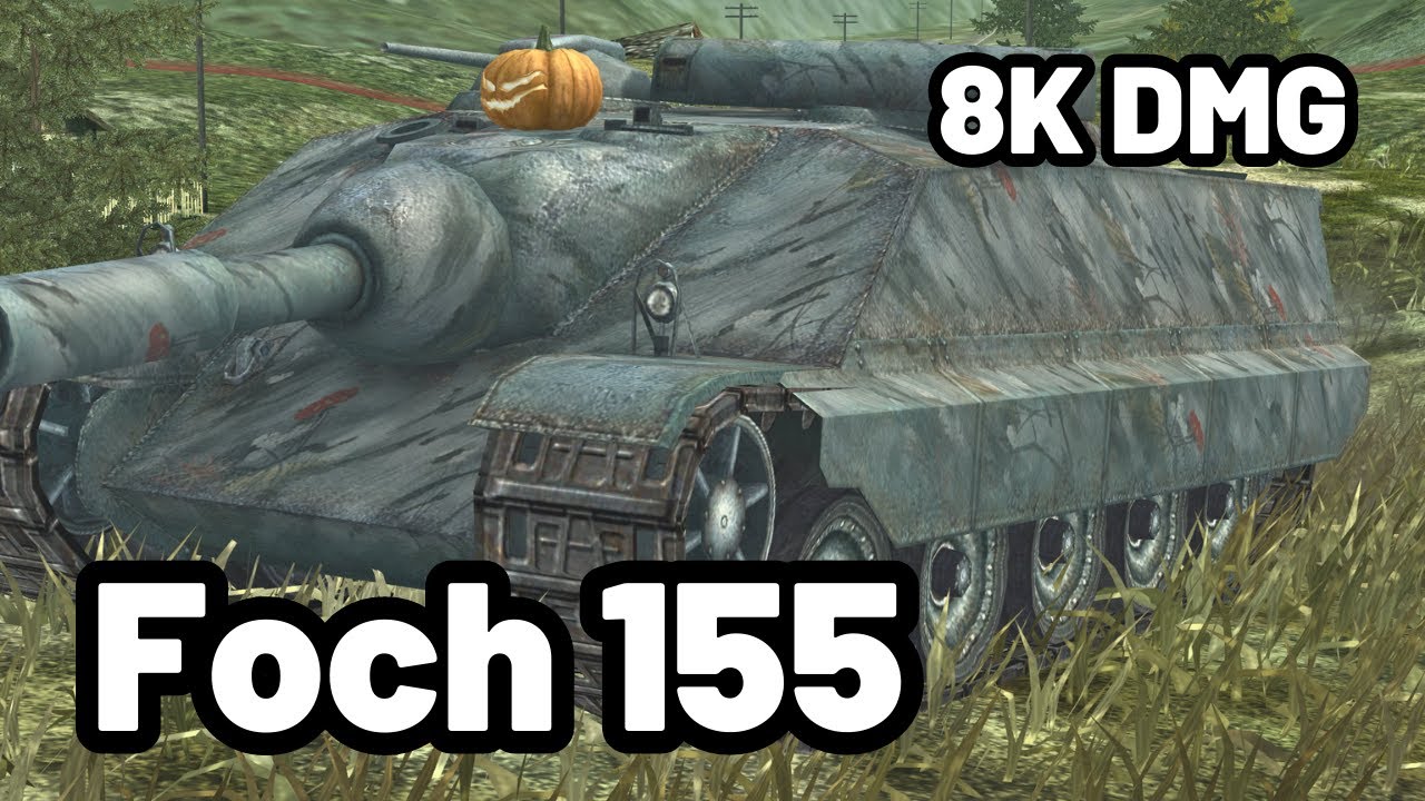 Foch 155 | 8K DAMAGE | 4 KILLS | WOT Blitz Pro Replays