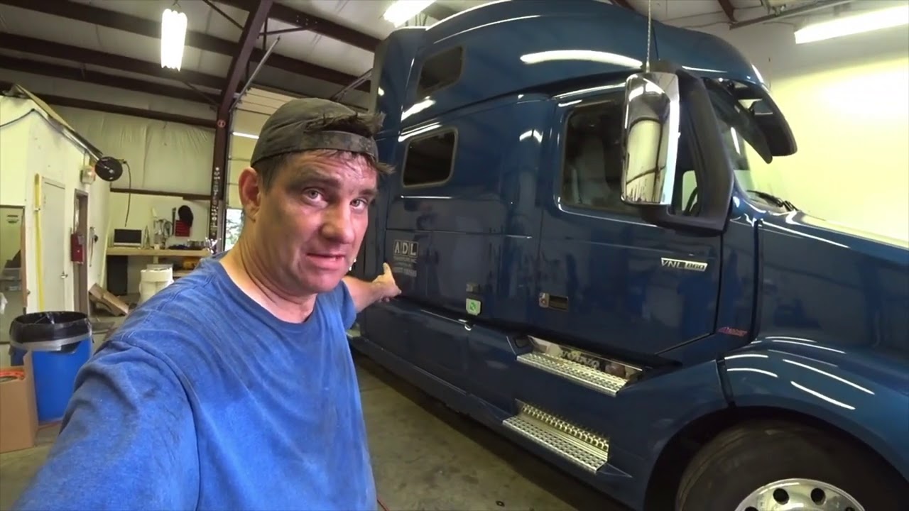 Fast trip back to the shop, working on a “Volvo”, Big Blue, and back on 794 2020/127