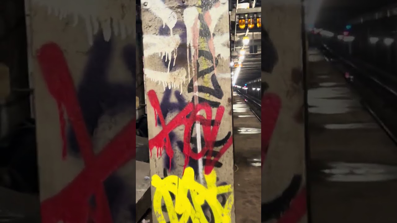 abandoned bergens st train station #underground #graffiti #nyc #abandoned 