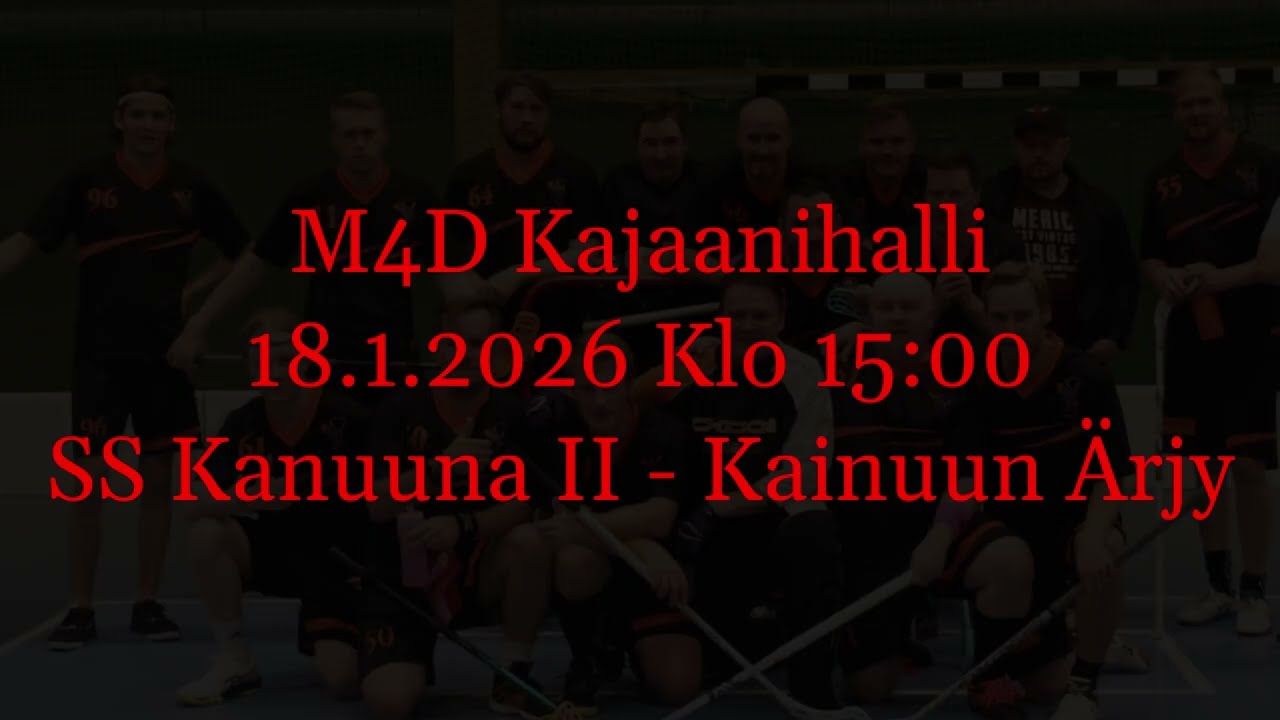 M4D: SS Kanuuna II - Kainuun Ärjy (18.01.2026)