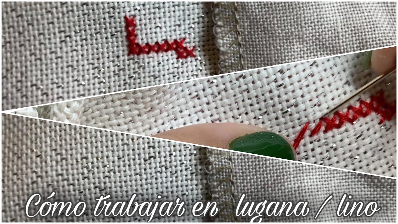Flosstube 139 ✂️ Como trabajar en lugana / lino ✂️
