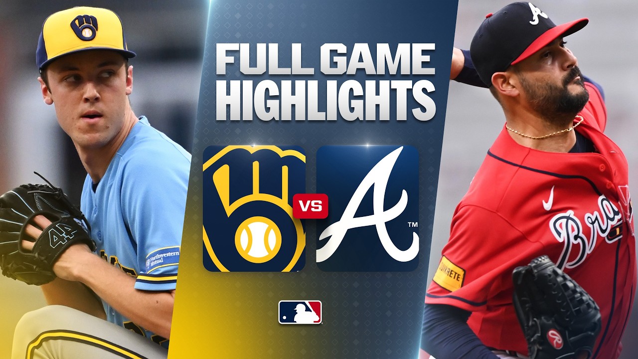 BREWERS &mdash; BRAVES: Лучшие моменты игры (19.06.26) | MLB Highlights