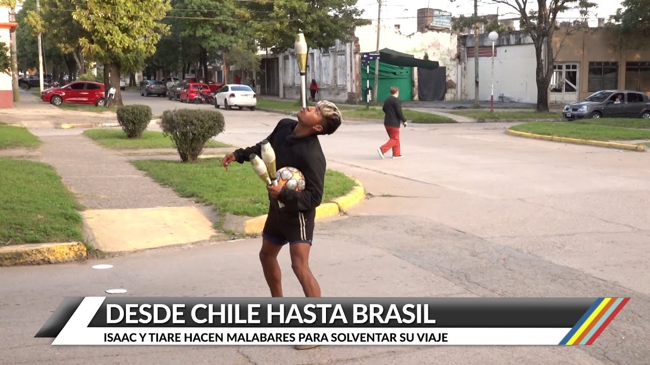 Haciendo malabares desde Chile a Brasil
