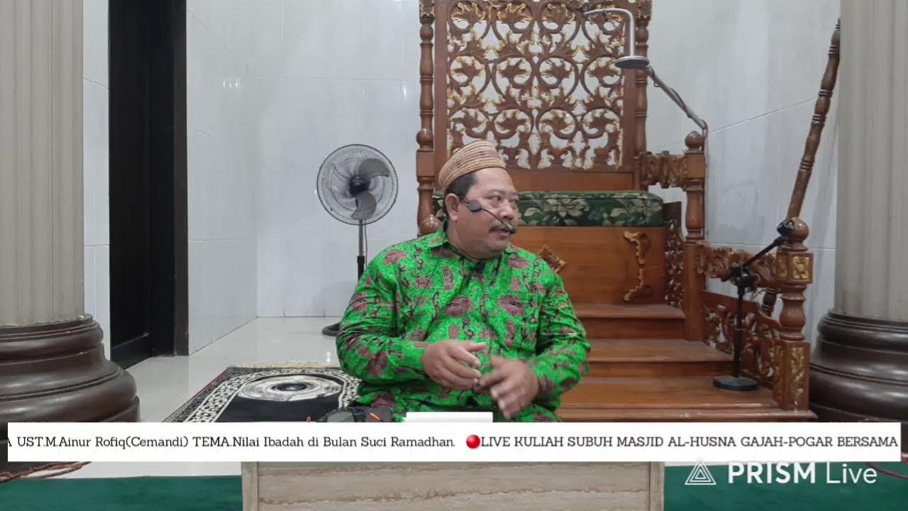 Siaran langsung REMAJA MASJID AL HUSNA GAJAH POGAR