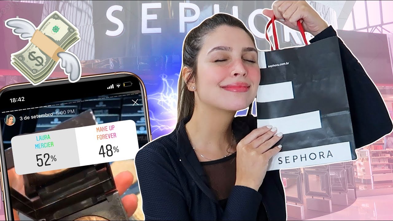 FUI a *FAL&Ecirc;NCIA* na SEPHORA: COMPRAS de MAKE de RYCA | Julia Tedesco