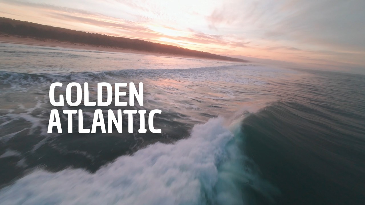 Golden Atlantic | 4K Uncut Sunrise Journey