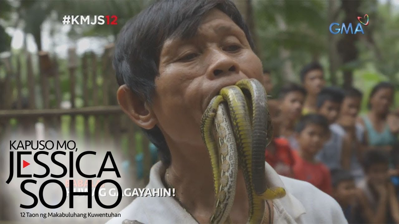Kapuso Mo, Jessica Soho: Kamangha-manghang 'Cobra Master' ng Leyte