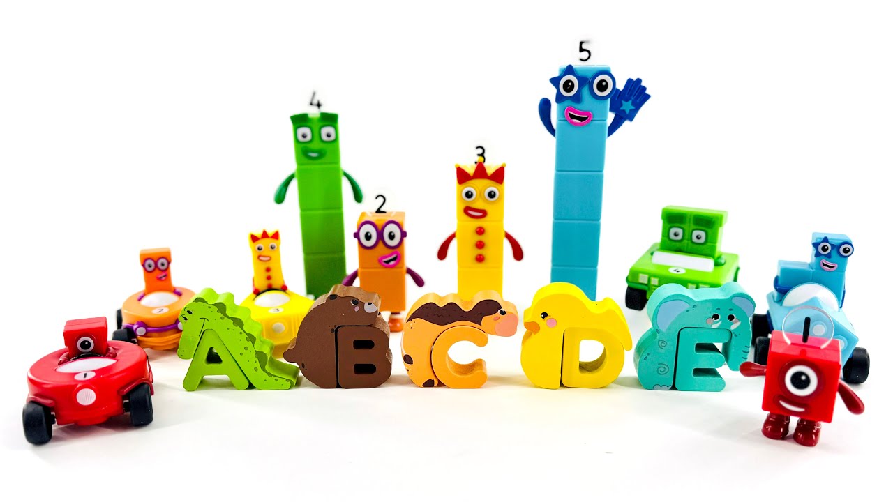 Numberblocks Toy Cube Activity & ABC Best Educational Toy Video Number Blocks Toys #counting