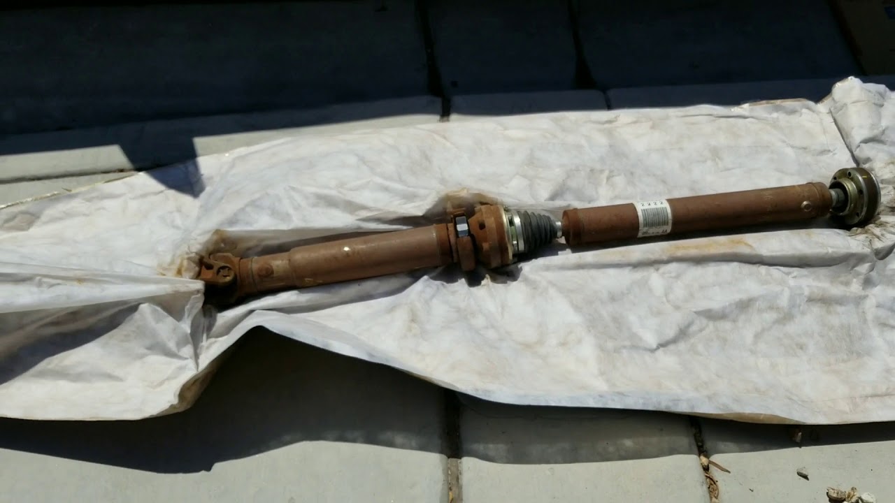 06 Mustang driveshaft replacement