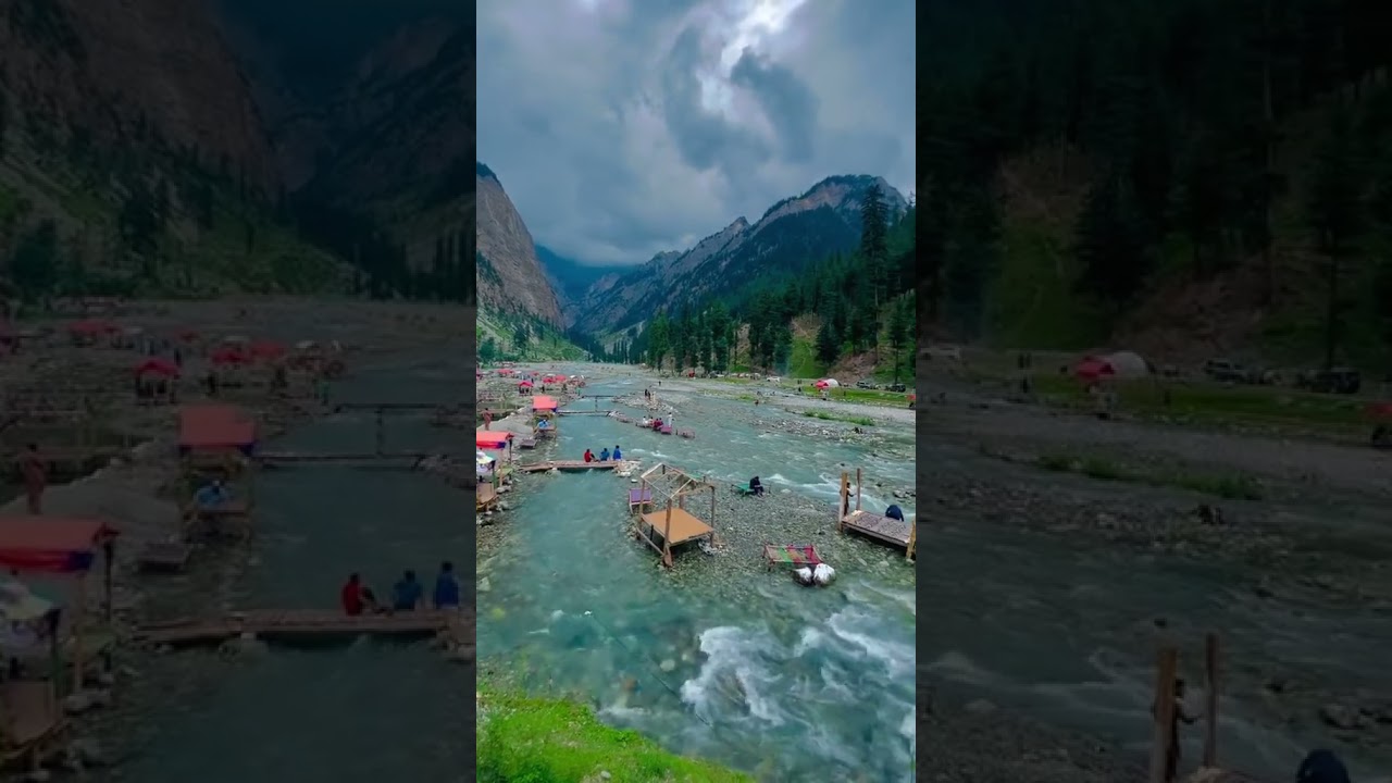 Blue water kalam swat Pakistan #beauty #kalam #bluewater #swat #foryou #viralreels