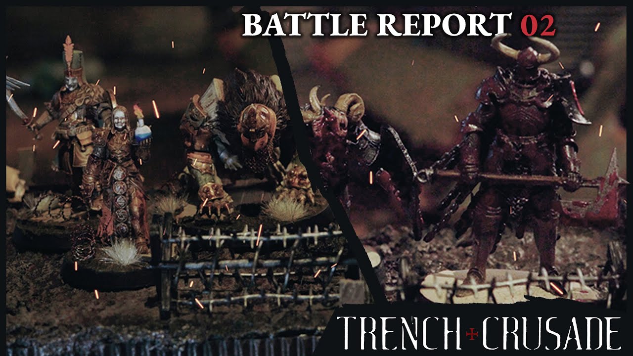 Iron Sultanate vs Court of the Seven Headed Serpent Trench Crusade Battle Report 700 ducats