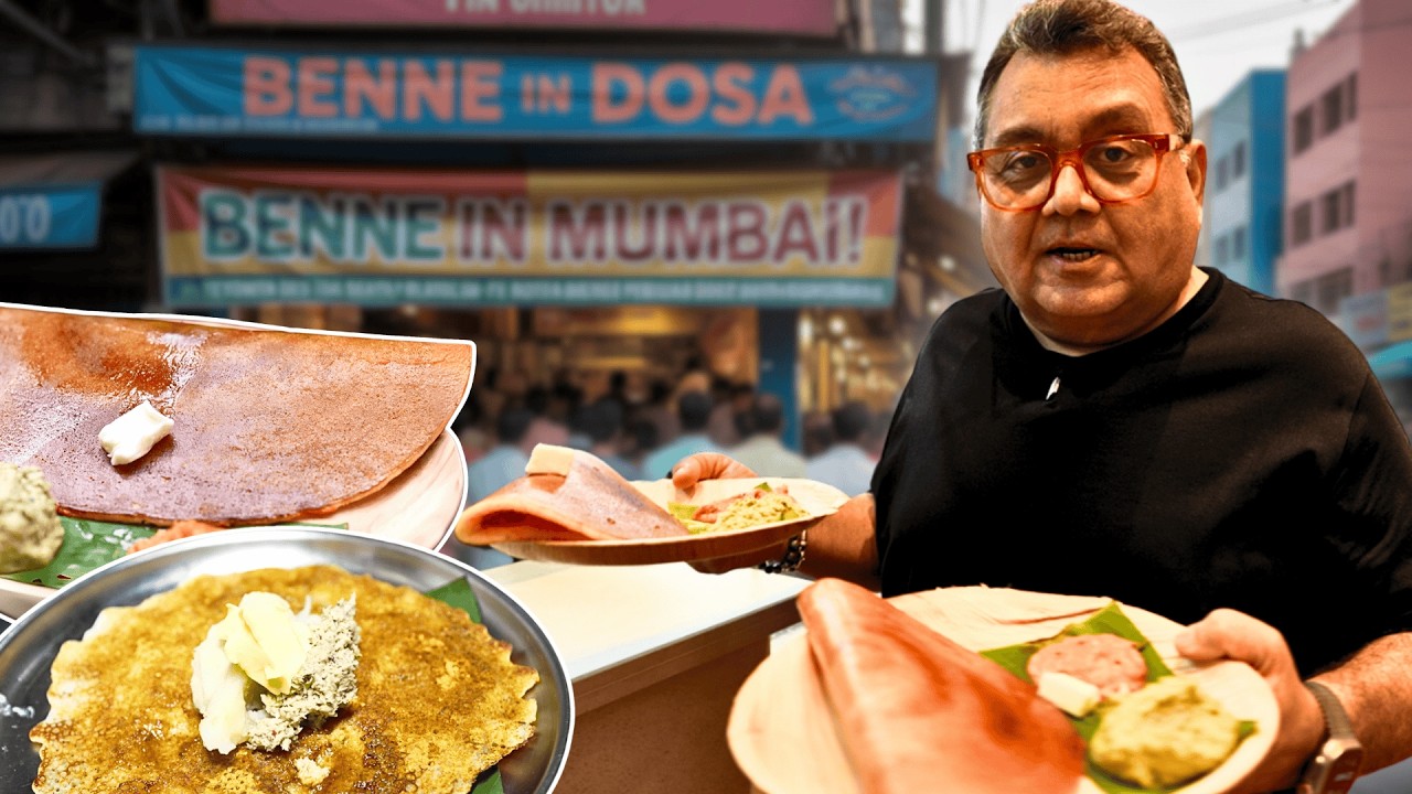 I FINALLY TRIED THE BEST BENNE DOSAS IN MUMBAI! | Khaana No. 1 #EP31