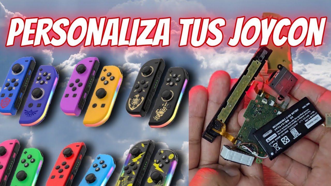 Como cambiar el Case de los Joycon | Nintendo Switch