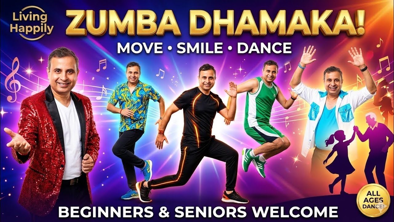 Zumba Dhamaka! Move, Smile & Dance –  Dance Therapy for All – Beginners & Senior Citizens