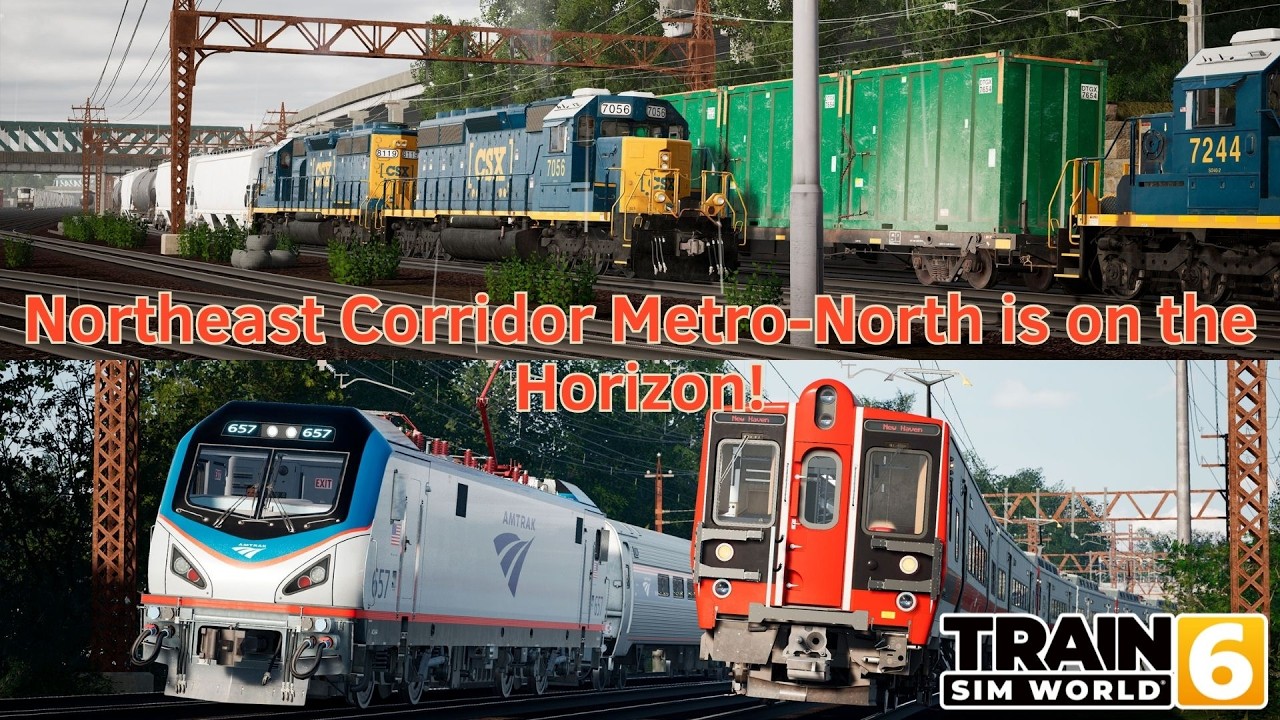 Скоро появится Northeast Corridor Metro North! - Скоро - Новости - Train Sim World 6
