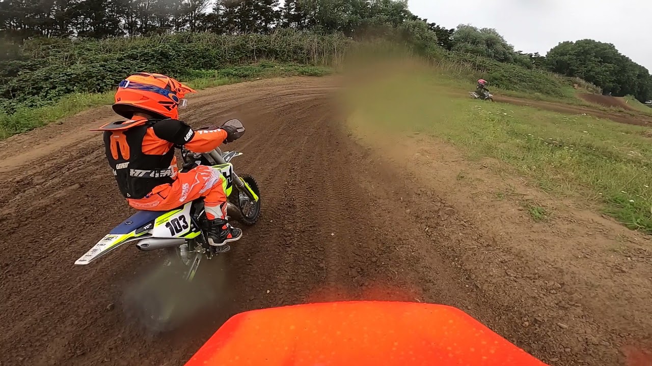 Mildenhall mx kids track KTM mini 4 years old