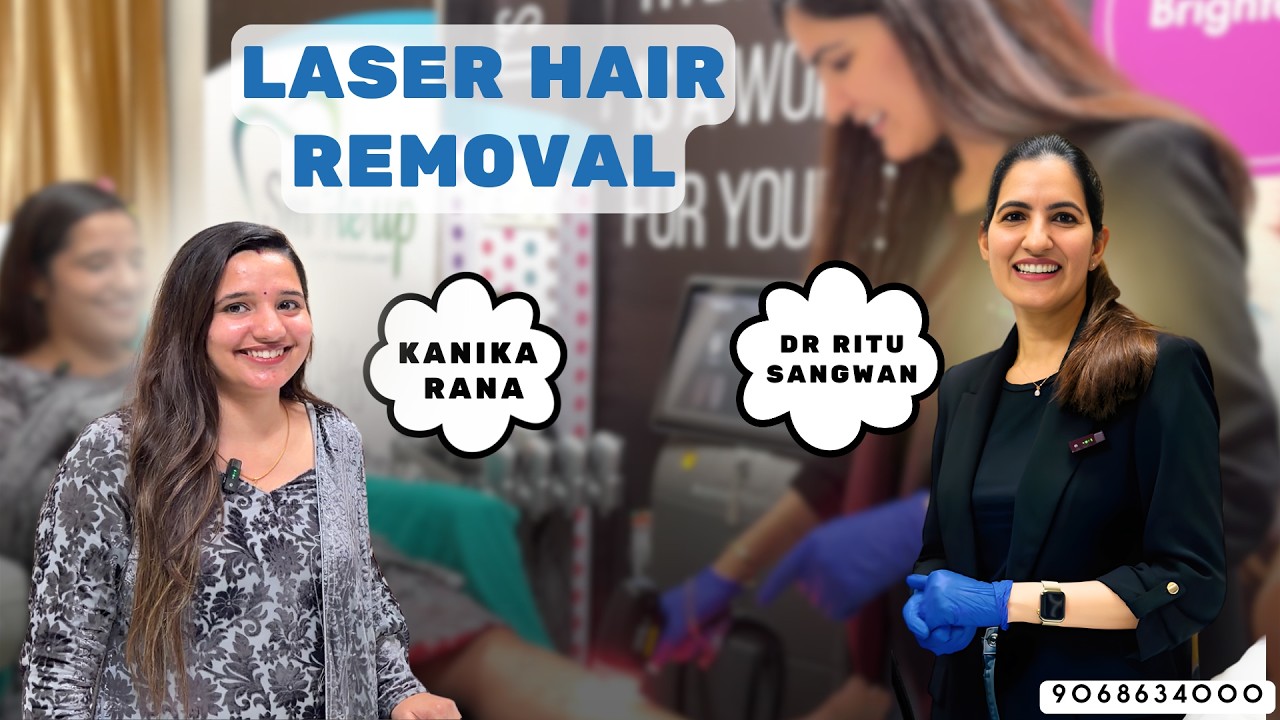 Kanika Rana Laser Hair Removal & Hydra Facial | Full Process + Before After Results