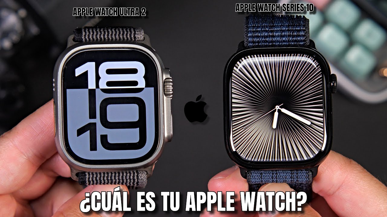 Apple Watch Series 10 vs Apple Watch ULTRA 2 ⌚ ¿Hay tantas diferencias? | COMPARATIVA