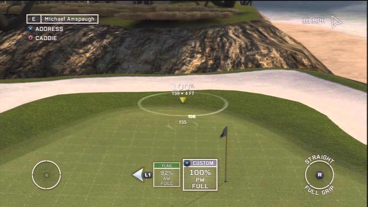 Tiger Woods PGA TOUR 12: The Masters - Using the Lie Indicator