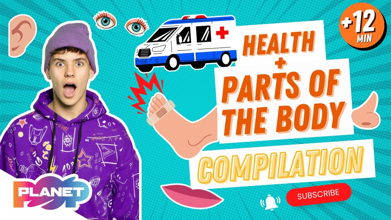 🤕🚑 Body Parts, Health & Injuries Compilation | English Songs for Kids | Planet Pop
