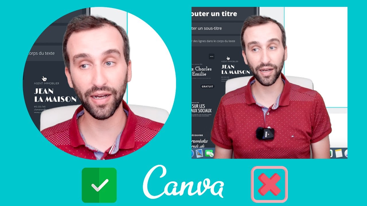 Comment faire une image circulaire sur CANVA [Tutoriel]