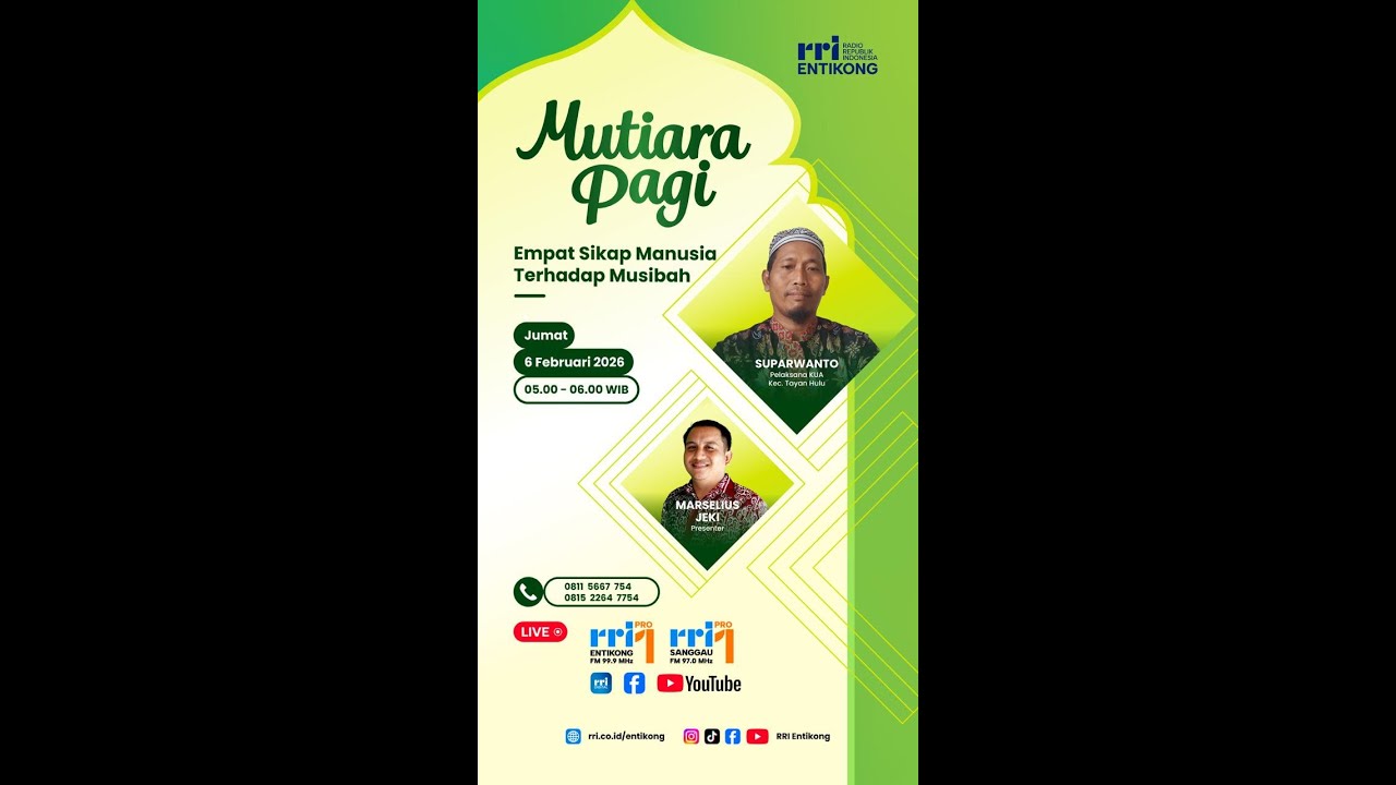 EMPAT SIKAP MANUSIA TERHADAP MUSIBAH
