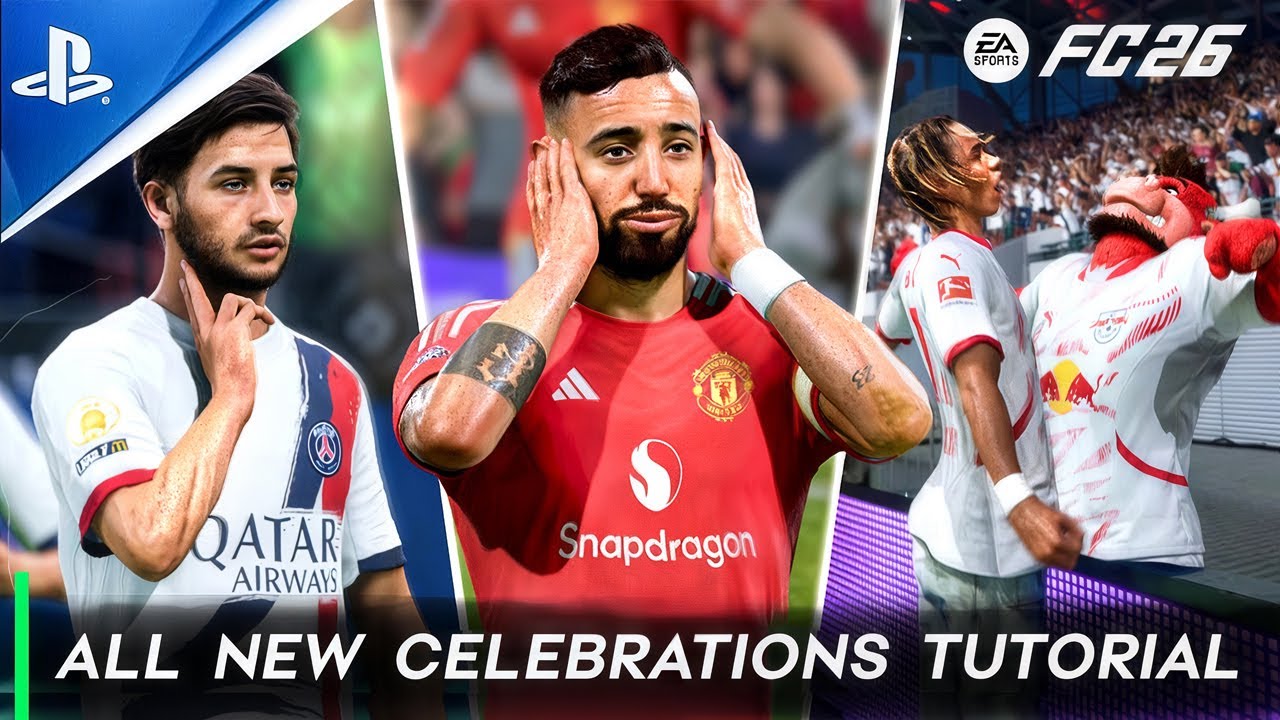EA SPORTS FC 26 – ALL New Celebrations Tutorial