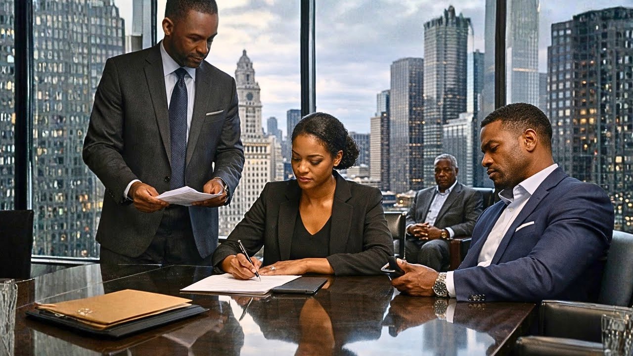 She Quietly Signed The Divorce Papers—Unaware Her Secret Billionaire Father Was Watching From d Back