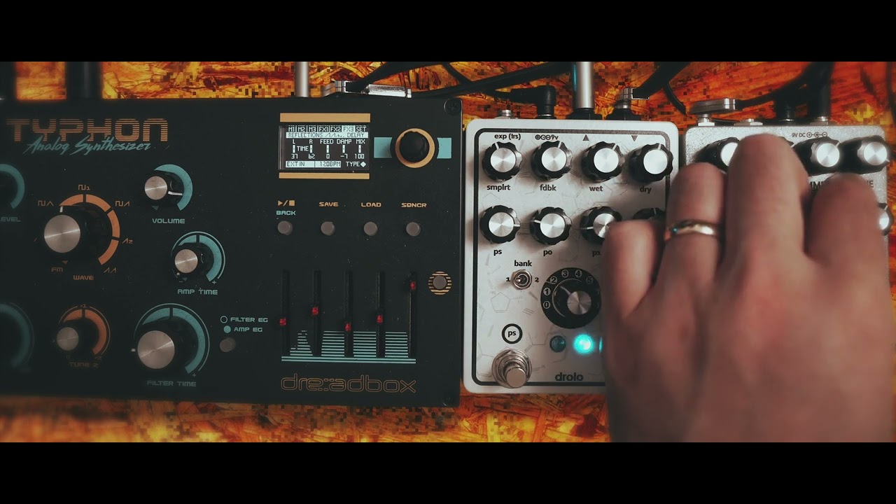Polar Bear Effects Drowner into Drolo Molecular Disruptor into Dreadbox Typhon