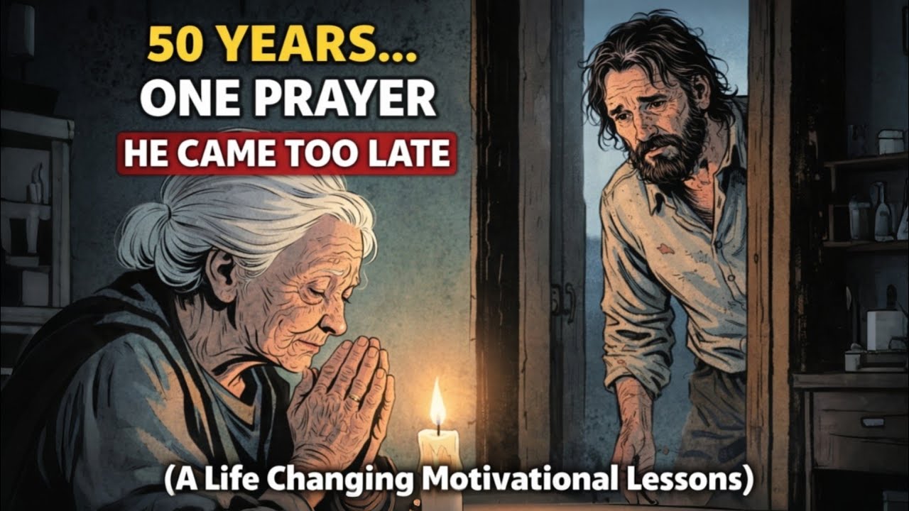 She Prayed For 50 Years… But Her Son Came Home One Day Too Late | Emotional Faith Story