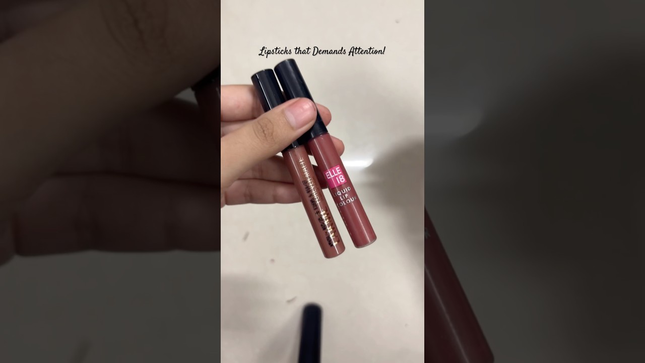 Lipsticks that Demands Attention!