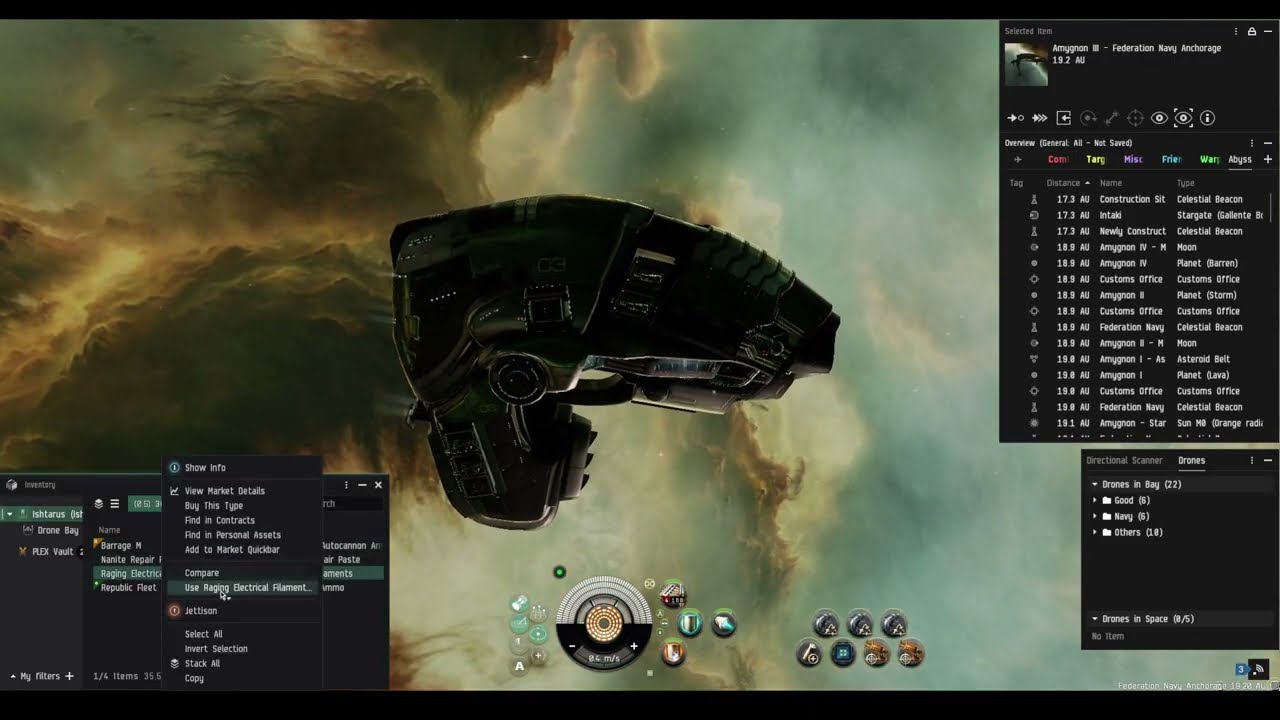 EVE Online - Abyssal Deadspace, T4 Ishtar