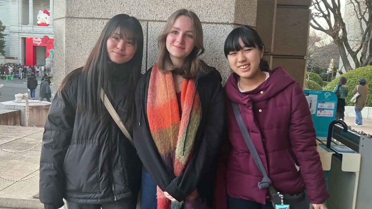 【2025.2.22】フランスから高校生がやって来た