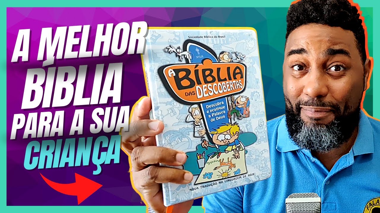🔴 BÍBLIA DAS DESCOBERTAS - Qual a melhor Bíblia para crianças? | Flávio Sacramento
