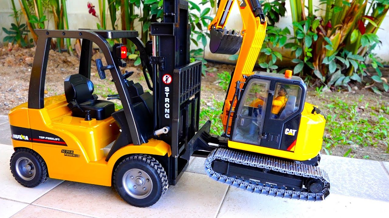 игрушечный автомобиль вилочный погрузчик для детей Forklift Car Toy for Kids