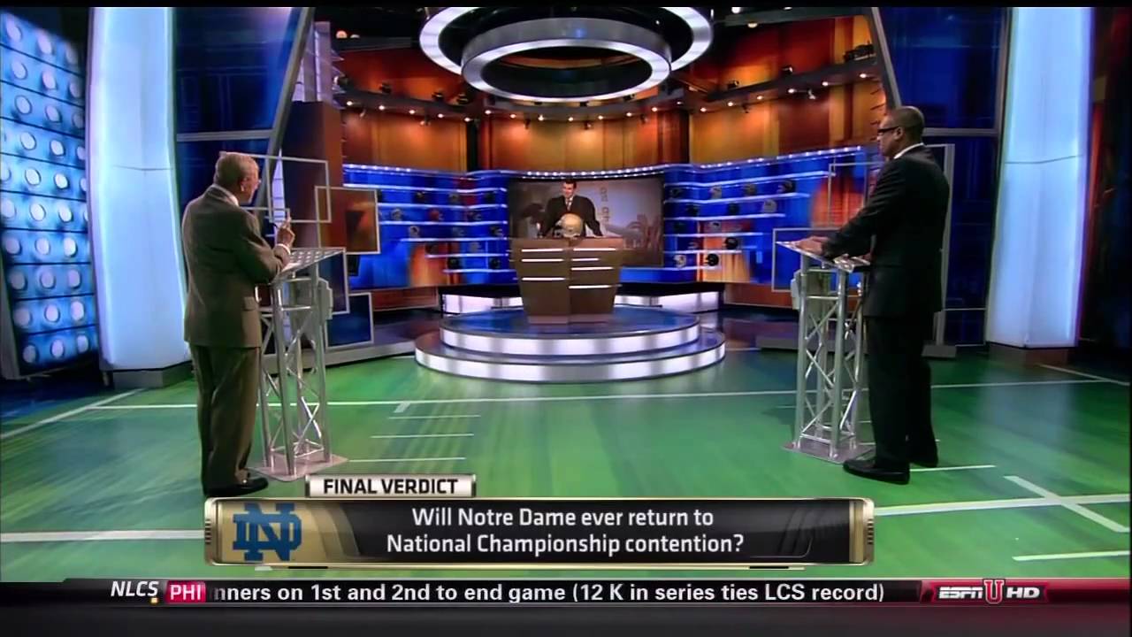 Notre Dame's future National Title hopes discussed.....
