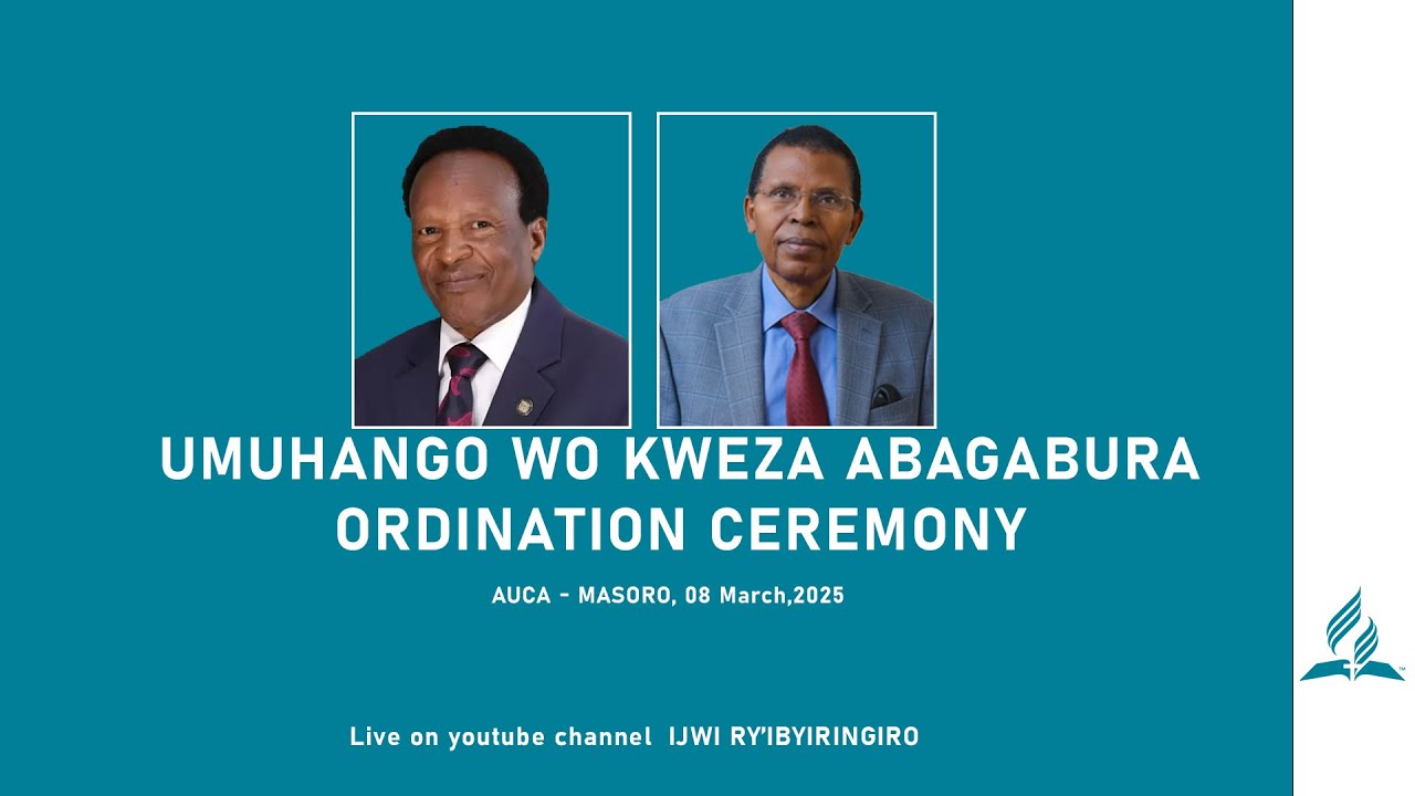 🛑LIVE: UMUHANGO WO KWEZA ABAGABURA/ORDINATION CEREMONY AUCA- MASORO