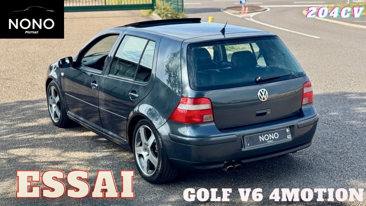 Essai / Présentation Golf VR6 / Golf 4 V6 4 motion