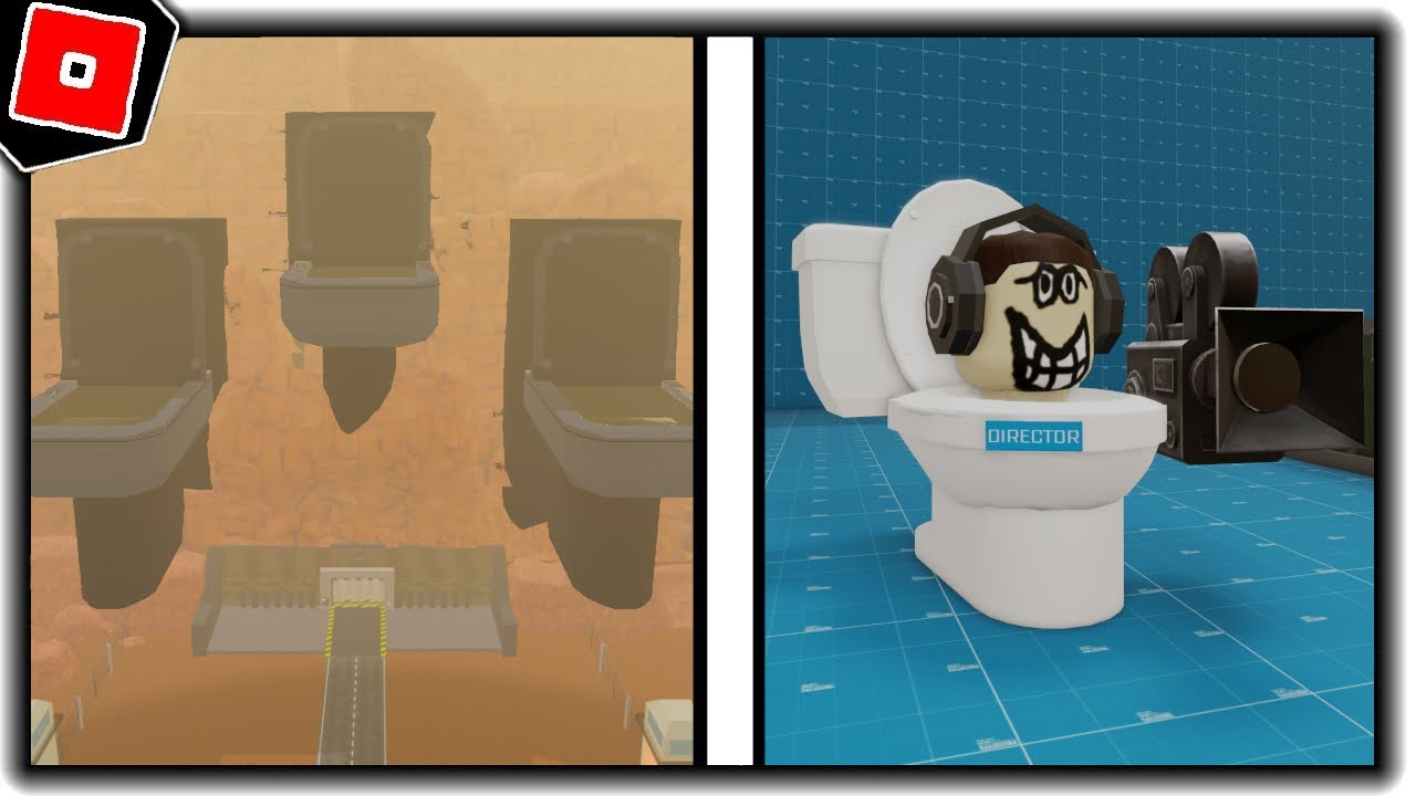 FULL SHOWCASE MINI UPDATE 10 PART 2 TOILET BUNKER MAP in STRANGE BATHTUB WAR - Roblox