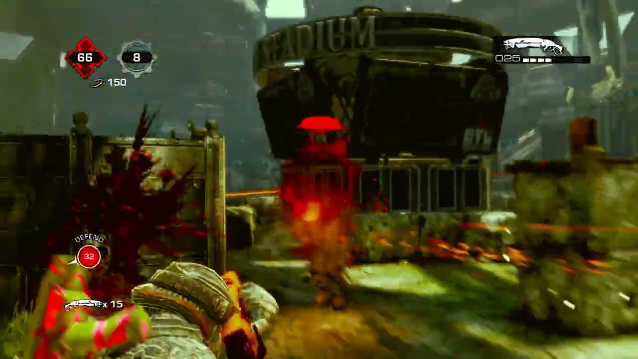 CHAINSAWING DIZZY - Gears Of War 3