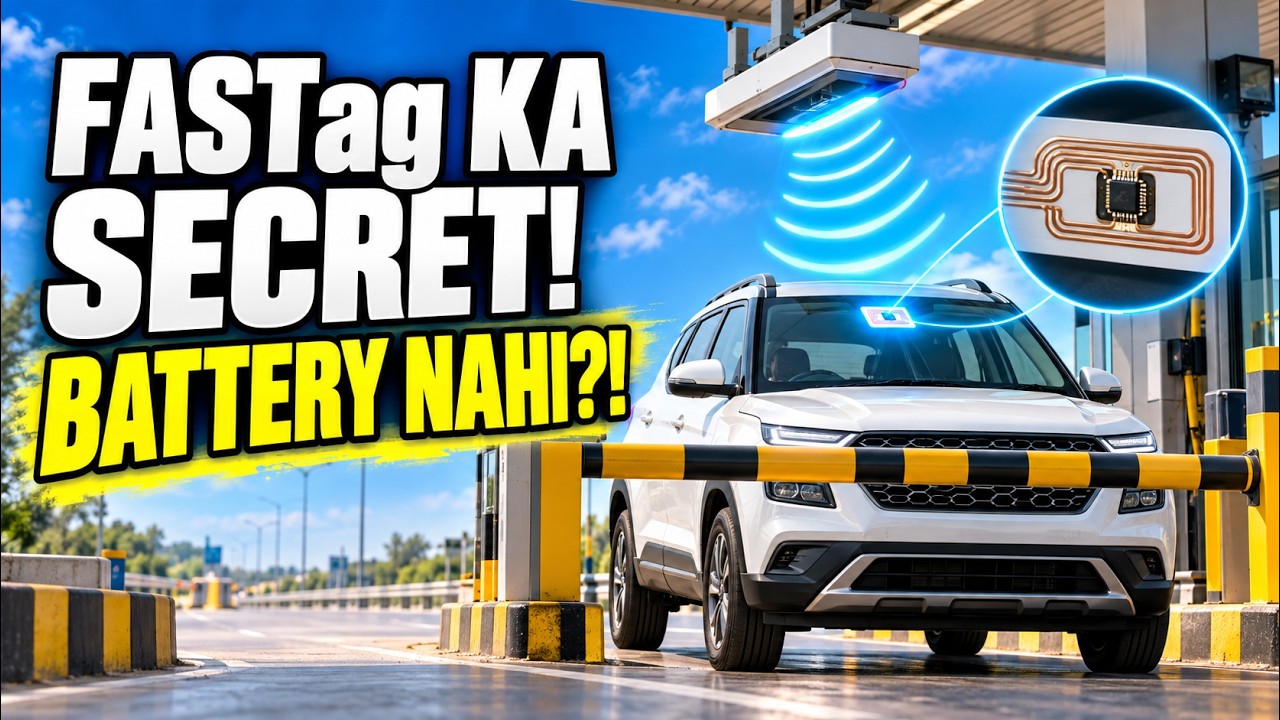 FASTag Bina Battery Kaise Kaam Karta Hai? | RFID Technology Explained in Hindi