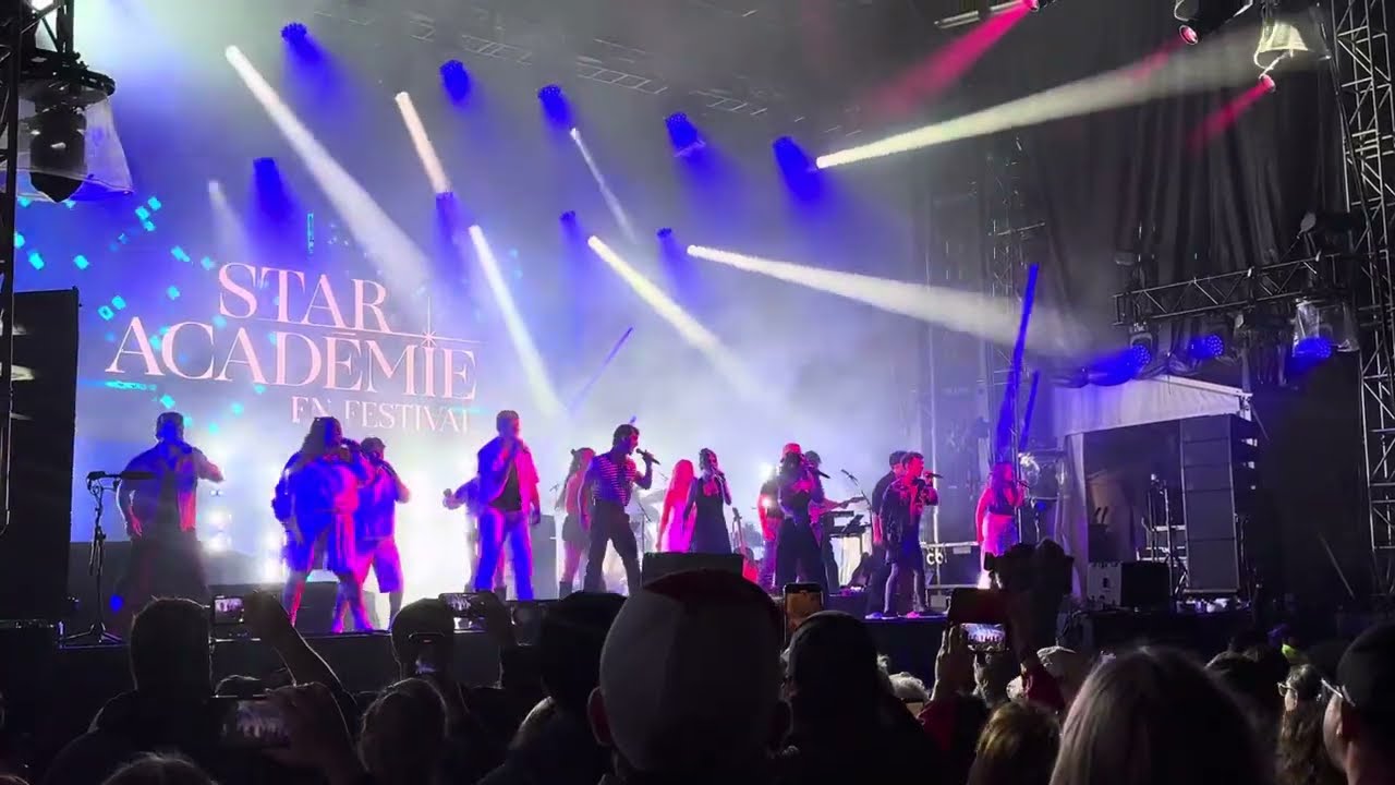 Star Académie - Ne Partez Sans Moi(intro)(Lévis 2025)