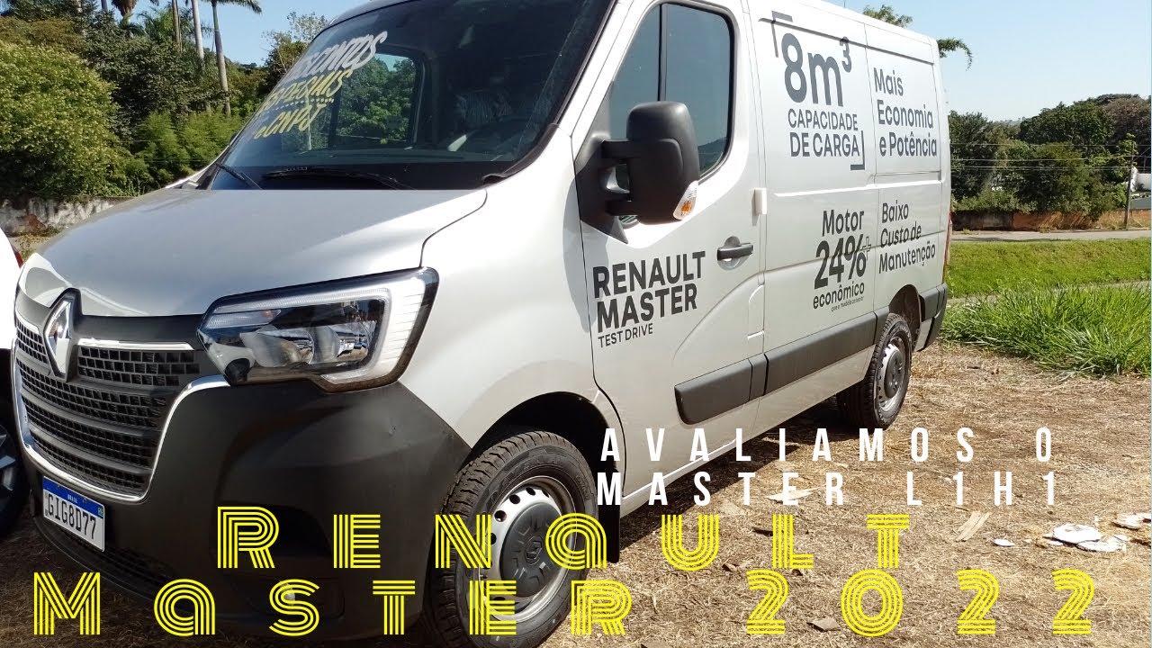 AVALIA&Ccedil;&Atilde;O Renault Master 2022 - O que melhorou neste utilit&aacute;rio? CONSUMO E ITENS DE SEGURAN&Ccedil;A.