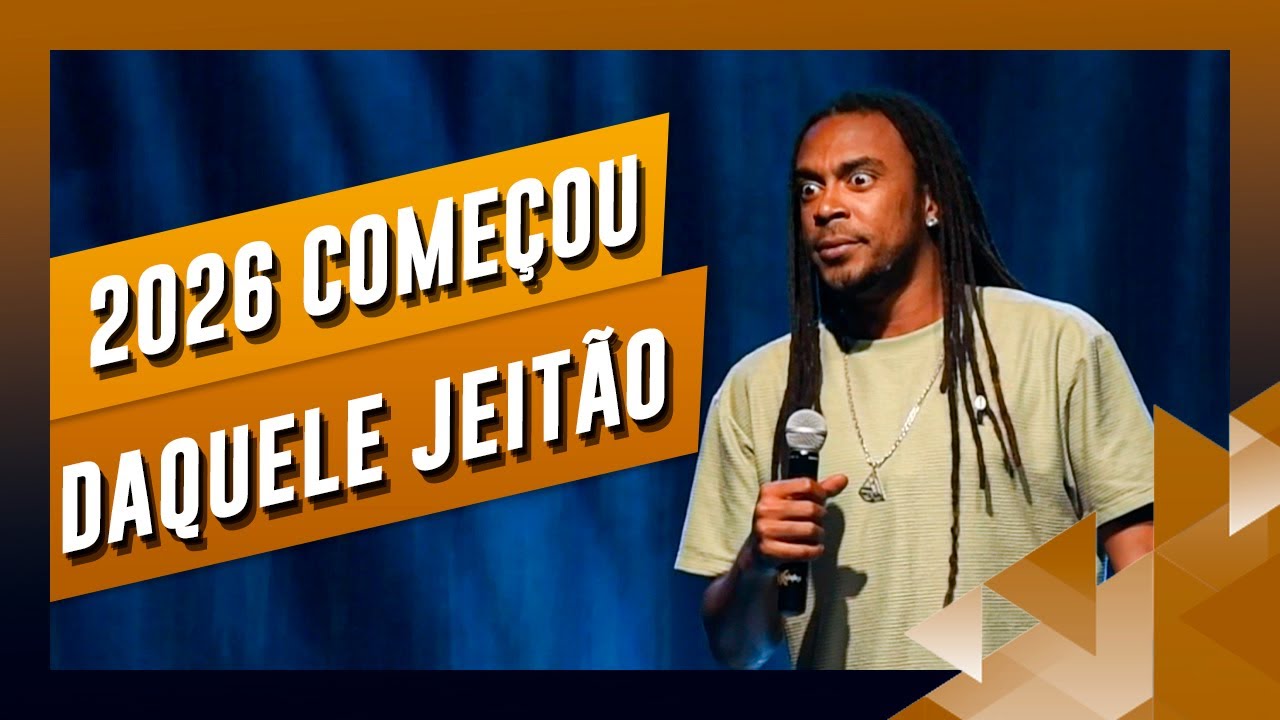 COME&Ccedil;O DE ANO - STAND UP COMEDY - JHORDAN MATHEUS